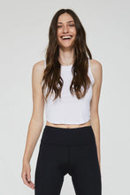 Load image into Gallery viewer, Baby Cleo Cropped Ribbed Tank
