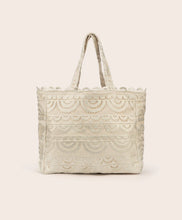 Load image into Gallery viewer, PQ Swim Vanilla Noah Lace Tote
