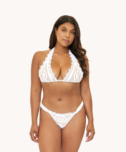 Water Lily lace Halter Top