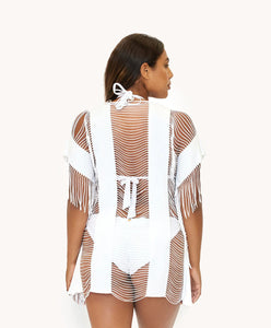 Water Lily Monique Fringe Cover Up