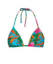 Load image into Gallery viewer, Zinnia Embroidered Triangle Top
