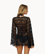 Load image into Gallery viewer, Black Gold Noah Tunic
