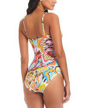 Load image into Gallery viewer, Bleu Break the Mold Shirred One Piece Swimsuit
