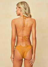 Load image into Gallery viewer, Maaji Caramel Brown Sunning Tie Side Bikini Bottom
