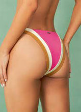 Load image into Gallery viewer, Maaji Radiant Pink Trinity Double V Bikini Bottom
