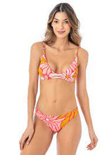 Load image into Gallery viewer, Maaji: Dali Flowers Creta Sporty Bralette Bikini Top
