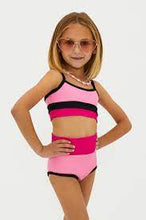 Load image into Gallery viewer, Beach Riot Little Eva &amp; Emmie Amour Colorblock Swim Set
