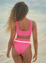 Load image into Gallery viewer, Maaji Radiant Pink Issey Sporty Bralette Bikini Top
