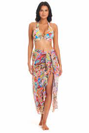 Bleu Break the Mold Long Sarong Cover Up