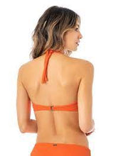 Load image into Gallery viewer, Maaji Vibrant Orange Jill Ring Bandeau Bikini Top
