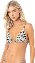 Load image into Gallery viewer, Maaji Batik Floral Balmy Rings Sliding Triangle Bikini Top
