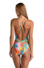 Load image into Gallery viewer, Sunshine 79 Trippy Tropics Reversible V-Plunge One Piece
