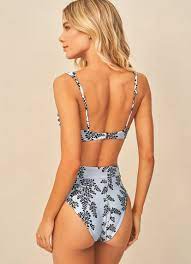 Maaji Sky Vine Suzy Q High Rise/High Leg Bikini Bottom