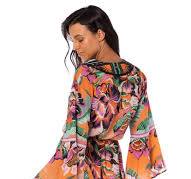 Load image into Gallery viewer, Maaji Apricot Blooms Joyous Kaftan
