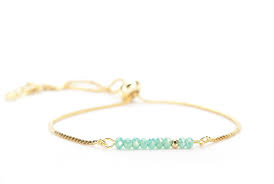 Salty Cali - Sprinkle of Cyan - Turquoise Bolo - Gold Plating