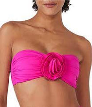 Load image into Gallery viewer, Kate Spade Rosette Bandeau Top
