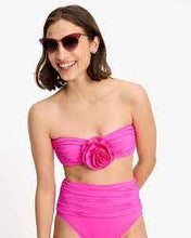 Load image into Gallery viewer, Kate Spade Rosette Bandeau Top
