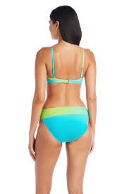 Bleu Rod Cool Breeze Underwire Over the Shoulder Bikini Top