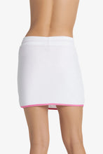 Load image into Gallery viewer, Courtney Skirt Terry Cover-Up | Pink Gingham
