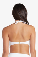 Load image into Gallery viewer, Hook Back Tortoise Bandeau | Textured White

