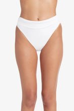 Load image into Gallery viewer, Shirred Bottom | Textured White
