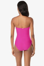 Load image into Gallery viewer, Tortoise Bandeau One-Piece
