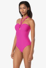 Load image into Gallery viewer, Tortoise Bandeau One-Piece
