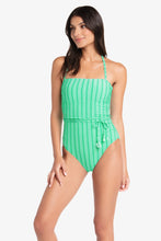 Load image into Gallery viewer, Tassel Belt Bandeau One-Piece | Nautical Weave
