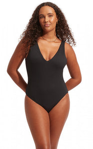 Sea Dive Deep V Neck One Piece