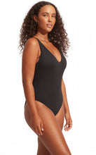 Load image into Gallery viewer, Sea Dive Deep V Neck One Piece
