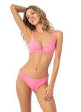 Load image into Gallery viewer, Maaji Sea Pink Victoria Bikini Top
