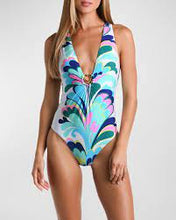 Load image into Gallery viewer, Sunshine 79 Far Out V Plunge One Piece Swimsuit
