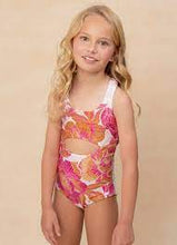 Load image into Gallery viewer, Maaji Mexican Floral Girls Swimsuit
