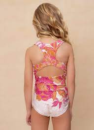 Maaji Mexican Floral Girls Swimsuit