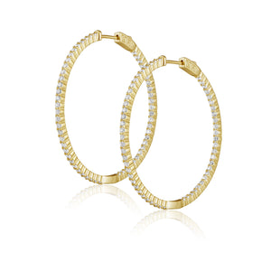 Lyra CZ Hoop
