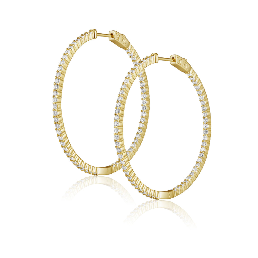 Lyra CZ Hoop