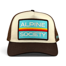 Load image into Gallery viewer, Alpine Society Trucker Hat
