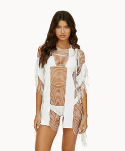 Water Lily Monique Fringe Cover Up